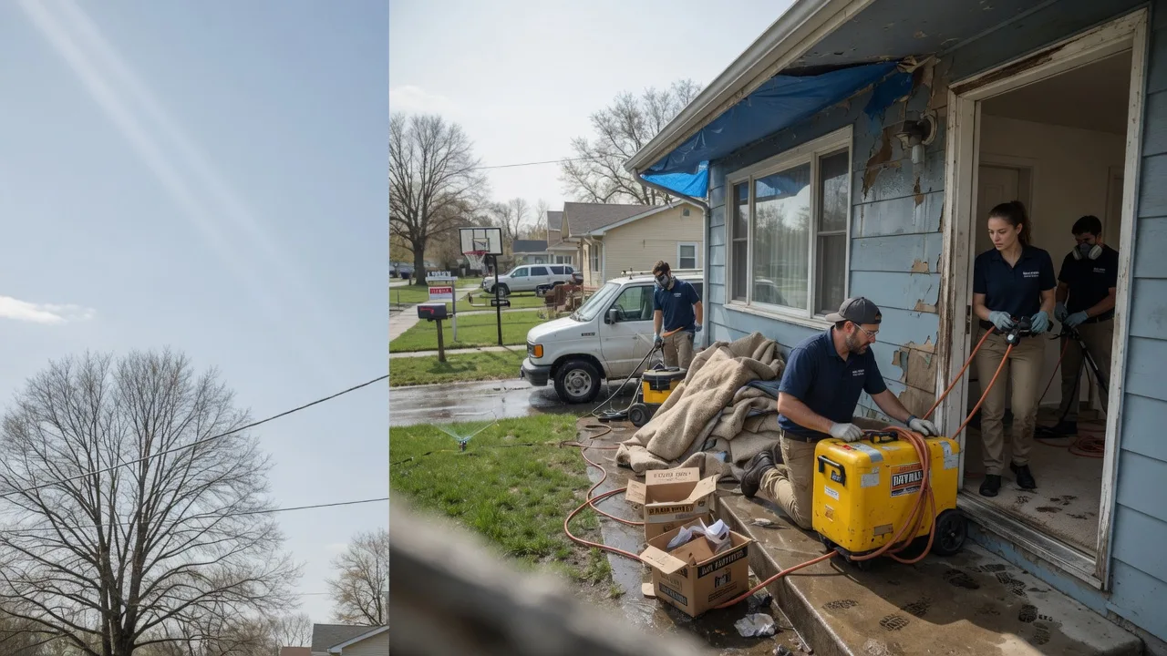 Basement Flood Cleanup in Erskine, MN near me